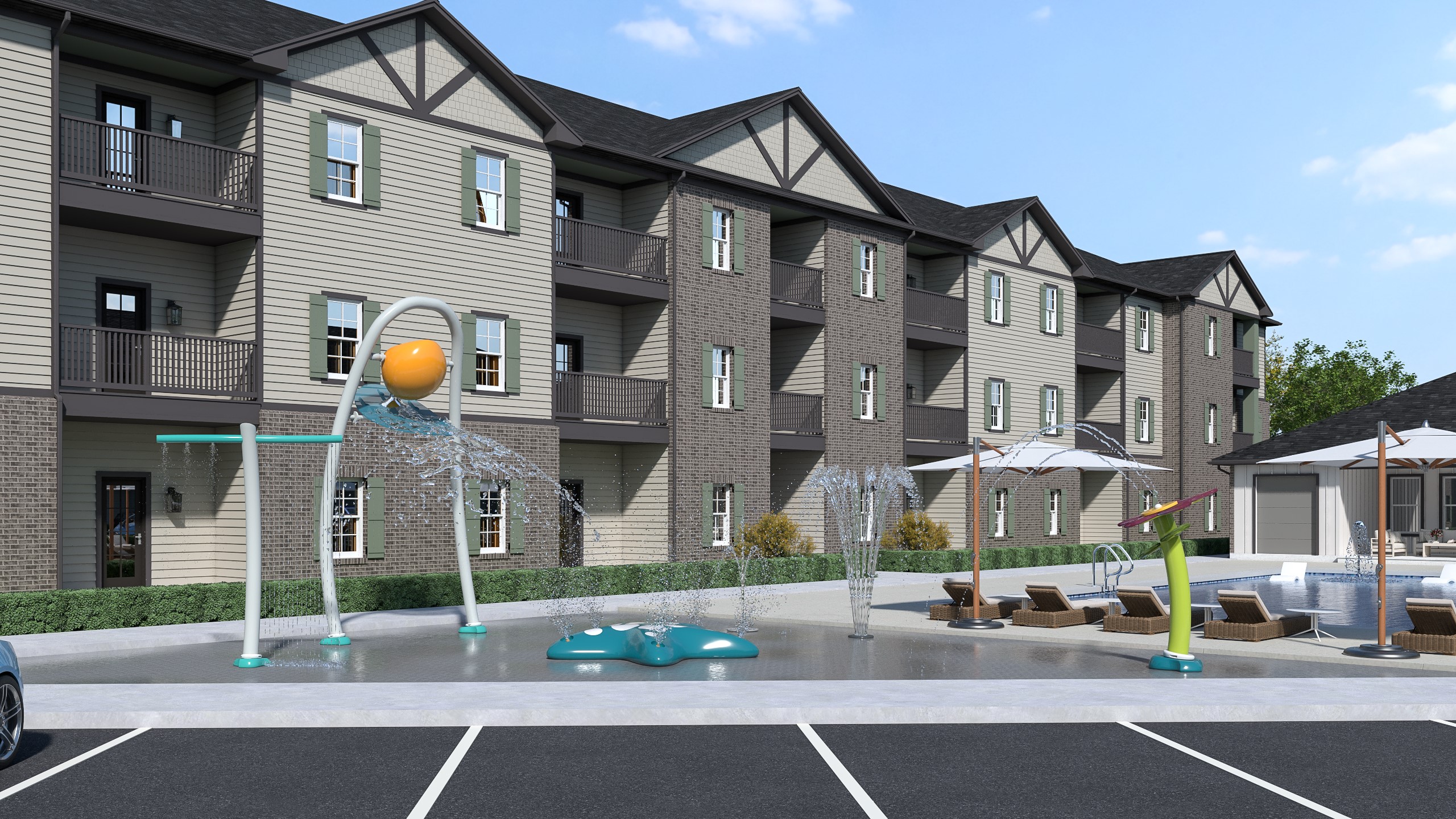 Future Splash Pad Rendering